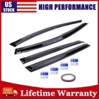 Window Rain Guards/visors Front Rear For Subaru Crosstrek Xv 2024-2025 New. Price: $44.04.