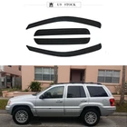 Fits 99-04 Jeep Grand Cherokee Wj Window Visors Rain Sun Guard Vent 4PC Set New. Price: $39.99.