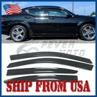 Fit For 2008-2014 Dodge Avenger Window Visors Sun Vent Shade Rain Guard Smoke New. Price: $28.49.