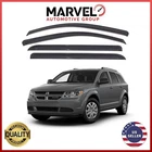 For Dodge Journey 2009-2020 Black Window Vent Visor Rain Guards Deflectors New. Price: $31.90.