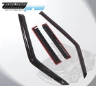 Dark Smoke Rain Visor Deflector 4PCS Out-channel For Mitsubishi Montero 1992-00 New. Price: $34.35.