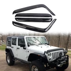 For 2007-2017 Jeep Wrangler 4 Door Window Visor Vent Shade Rain Guards Deflector New. Price: $28.99.
