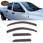In-channel Window Visor Fits 02-09 Ram 1500 2500 3500 Quad Cab Rain Guard Shade New. Price: $31.99.