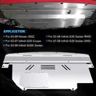 Aluminum Engine Cover Splash Shield Under Tray For G35 Nissan 350Z 2003-2009 New. Price: $51.90.