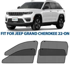Sun Shades Front Back Glass Magnetic Screen For 22-26 Jeep Grand Cherokee New. Price: $93.05.