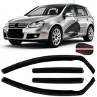 4PCS Channel Rain Guards Fit For Volkswagen Golf MK5 Hatchback 2004 2005 2... New. Price: $74.99.