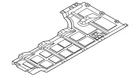 Genuine Bmw Floor Pan Splash Shield 51-75-9-881-274 New. Price: $83.62.