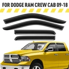 Rain Guards Vent Visors Shade For 2009-2018 Dodge Ram Crew Cab New. Price: $47.24.