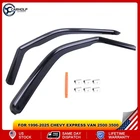 Front Sun Rain Visors Wind Guards For 1996-2026 Chevy Express Van 2500/3500 New. Price: $45.99.