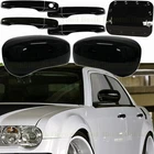 For 2005-2010 Chrysler 300 Door Handle Covers+gas Cover+mirrors Gloss Black New. Price: $53.24.
