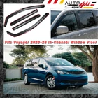 For 2020-25 Chrysler Voyager In-channel Window Visor Rain Guards Shade Deflector New. Price: $48.89.