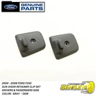 2004 - 2008 Ford F150 Shade Retainer Clip Hook Set Gray Oem Used. Price: $18.88.