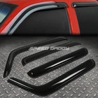 For 07-17 Wrangler Jk 4DR Smoke Tint Window Visor Shade/sun Wind/rain Deflector New. Price: $28.80.