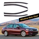 Guard Outside Mount Tape-on Window Visors For 13-17 Accord Sedan Polycarbonate New. Price: $30.79.