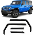 2018-2026 In-channel Rain Guards For Jeep Wrangler Jl Side Window Deflector V... New. Price: $78.93.