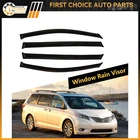 Smoked Window Visor Sun Vent Shades Rain Guards 4PCS For 2004-2009 Toyota Sienna New. Price: $30.41.