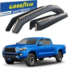 Sun Rain Visors Wind Guards For 16-23 Toyota Tacoma Double Cab Shatterproof New. Price: $99.99.
