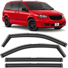 Sun Rain Visors Wind Guards For 2008-2016 Chrysler Town And Country New. Price: $59.99.