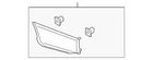 Genuine Ford Stone Deflector HL3Z99292A22AA New. Price: $195.93.