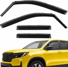 Extra Durable Window Deflectors In-channel Visors Rain Guards Fit For Hon New. Price: $101.99.