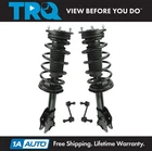 Trq 4 Piece Suspension Kit Complete Strut & Spring Assemblies Sway Bar End Links New. Price: $269.95.