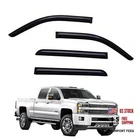 Window Visors Rain Guards Fits 2014-2018 Silverado 1500 Crew Cab New. Price: $53.99.