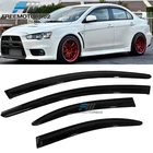Window Visors Fits 08-17 Mitsubishi Lancer Rain Sun Guard Shade Deflector New. Price: $26.35.