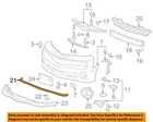 Gm Oem 14-15 Camaro Front Bumper Grille Components-air Deflector 22829564 New. Price: $147.39.