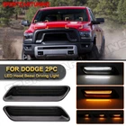 For Dodge Ram 2500 Classic 1500 Dynamic Led Hood Bezel Driving Turn Signal Lamp New. Price: $59.98.