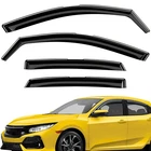 Sun Rain Visors Wind Guards For 2016-2021 Honda Civic Hatchback New. Price: $58.99.