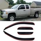 194040 Side Wind Vent Deflector, 4PCS Channel Dark Smoke Rain Guards Set, New. Price: $64.99.