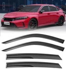 Mugen Style Window Visors Rain Guards Deflectors For 2022-2026 Honda Civic Sedan New. Price: $39.99.