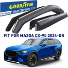 Side Window Deflectors Rain Guards For 2024-2026 Mazda CX-90 New. Price: $98.99.