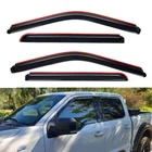 In-channel Window Vent Visor Deflector 2017-2025 Ford F-150 Raptor Supercrew New. Price: $42.97.