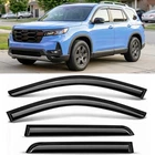 Smoke Tinted Window Visors Deflectors Rain Guards For Honda Pilot 2023-2026 New. Price: $55.08.