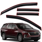 In-channel Window Visor Vent Shade Rain Guards For 2018-2023 Chevrolet Traverse New. Price: $42.93.