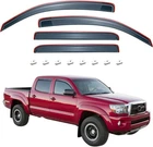 Joytutus In-channel Rain Guards Compatible With 2005-2015 Tacoma Double Red New. Price: $57.98.