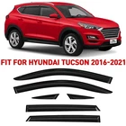 Rain Guards Vent Visors Shade For 2016-2021 Hyundai Tucson Shatterproof New. Price: $73.49.