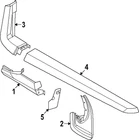 Genuine Ford Stone Deflector NZ6Z-6011398-C New. Price: $30.12.