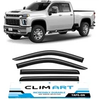 Sun Rain Visors Wind Guards For 2019-2026 Chevy Silverado Crew Cab New. Price: $64.99.