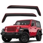 In-channel Window Visors Sun Rain Guards For 1997-2006 Jeep Wrangler Tj 2-DOOR New. Price: $39.92.