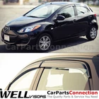 Wellvisors Window 11-15 Mazda 2 Hb Side Deflectors New. Price: $82.99.