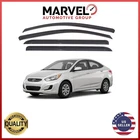Out-channel Window Vent Visor Rain Guard Deflectors For Hyundai Accent 2011-2017 New. Price: $28.90.