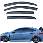 Tape-on Window Visors Rain Guards Shield For Honda Civic Hatchback 2016-2021 New. Price: $59.16.