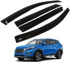 Pldde Rain Guards Vent Visors Shade For 2016-2021 Hyundai Tucson New. Price: $29.99.