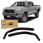Nilight Window Deflectors For Toyota Tacoma Access/double Cab 2016-2024 New. Price: $67.80.