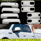 2015-2020 F150 Crew 4 Door Handles Nosmrtkey+bowl Covers Z1 Yz Oxford White New. Price: $109.46.