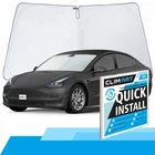 Windshield Sun Shade For 2017-2026 Tesla Model 3 New. Price: $25.99.