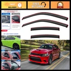 In-channel Window Visors Rain Guards For 2011-2023 Dodge Charger Vent Deflecto New. Price: $65.54.