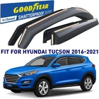 Rain Guards Vent Visors Shade For 2016-2021 Hyundai Tucson Shatterproof New. Price: $104.99.